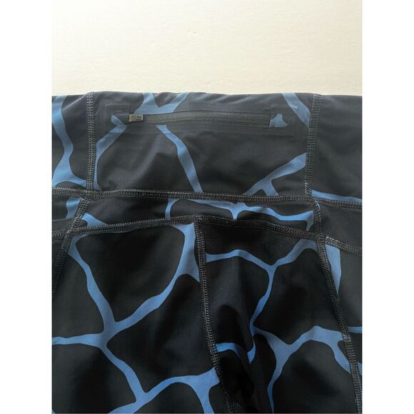 Sweaty Betty Zero Gravity High Waist 7/8 Tight Blue Animal Fragment Size US 0-2 - Picture 7 of 13